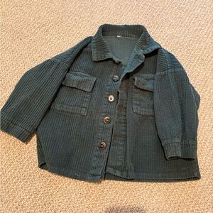 Wyld Bub Corduroy Jacket - Deep Teal